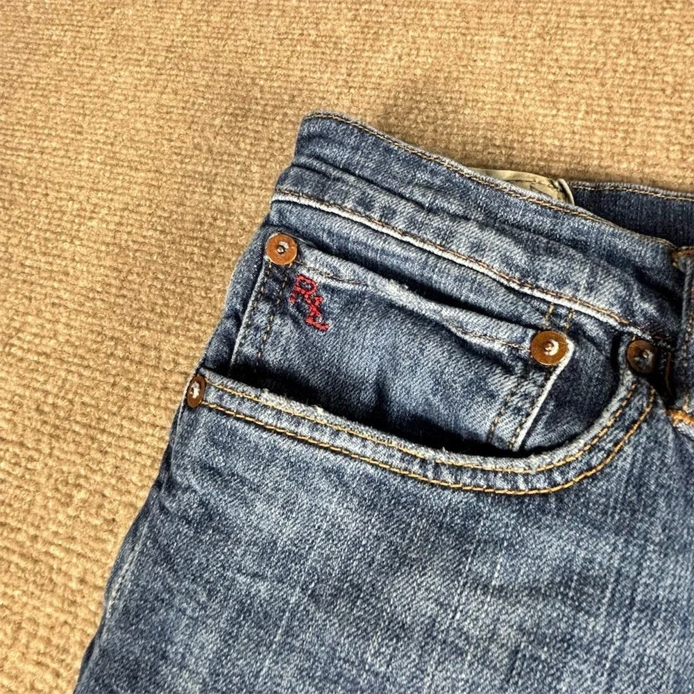 Polo‎ Ralph Lauren Authentic Dungarees Straight Leg Jeans Mens 32x32 Blue